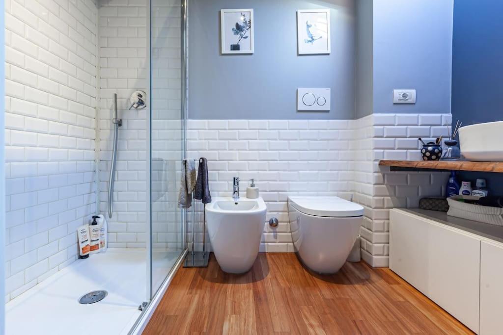 Elegante Loft Su 2 Piani A 5 Minuti Da San Siro Appartement Milaan Buitenkant foto