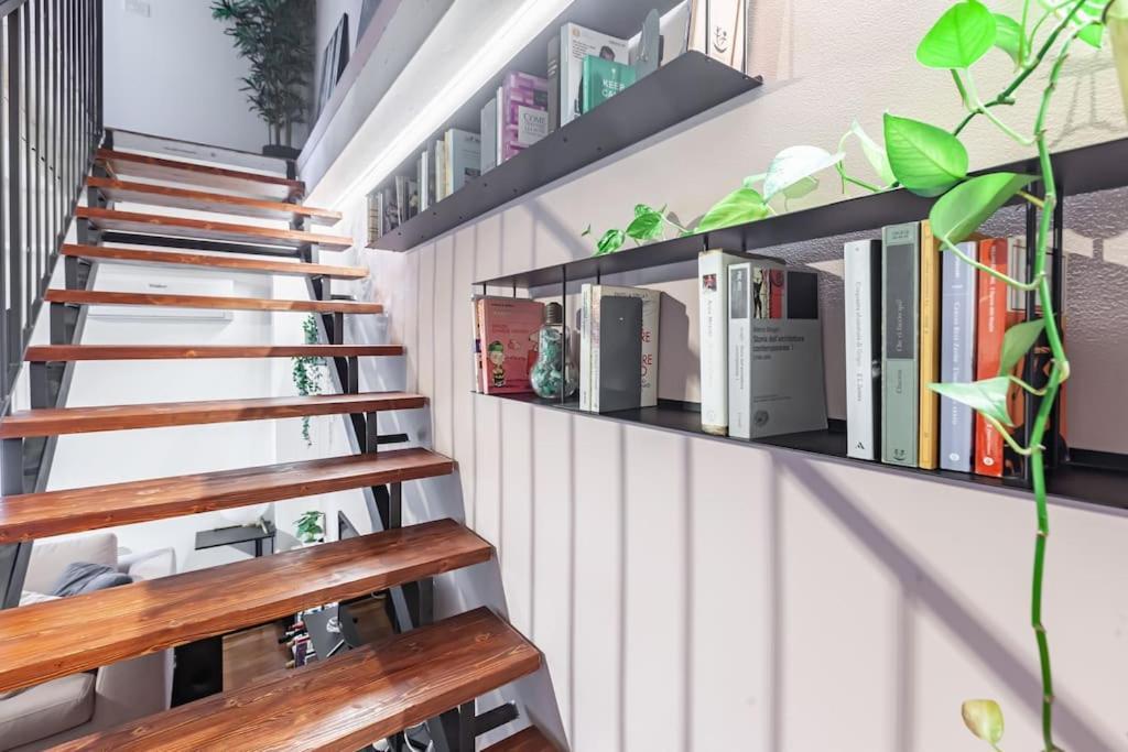 Elegante Loft Su 2 Piani A 5 Minuti Da San Siro Appartement Milaan Buitenkant foto
